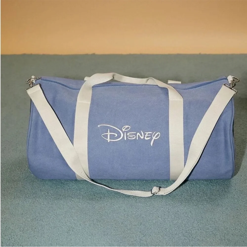 DISNEY MICKEY AND MINNIE MOUSE LARGE TRAVEL DUFFLE BAG - Picture 3 of 8